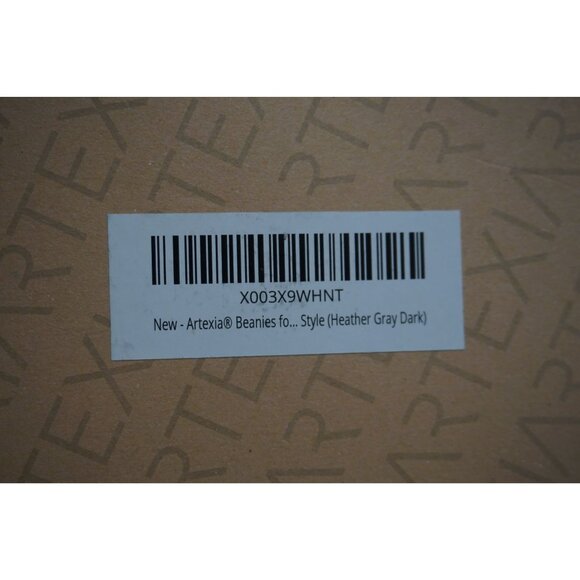 Artexia Unisex Gray Knit Beanie – One Size NWT - Picture 8 of 8